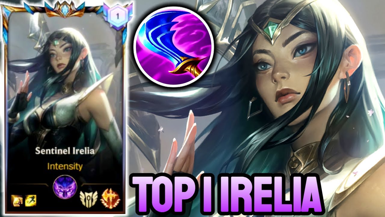 WILD RIFT IRELIA - TOP 1 IRELIA GAMEPLAY - CHALLENGER RANKED
