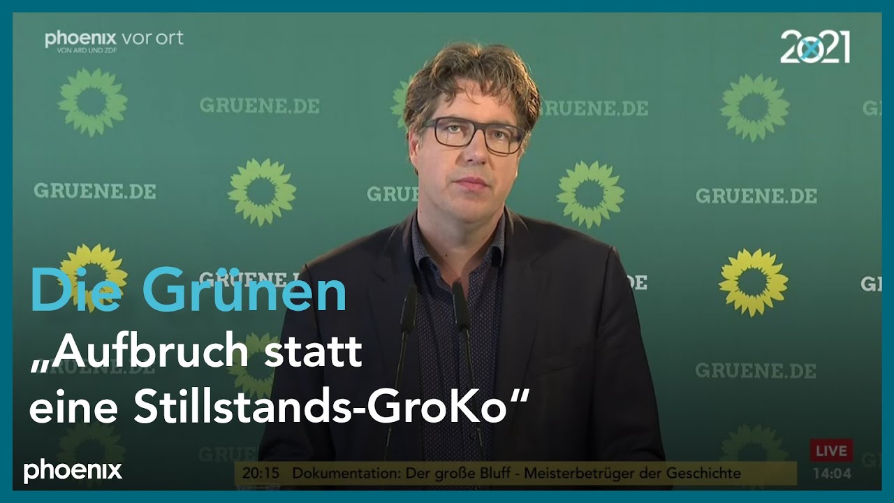 Michael Kellner (Die Gr&uuml;nen) zu aktuellen politischen Themen