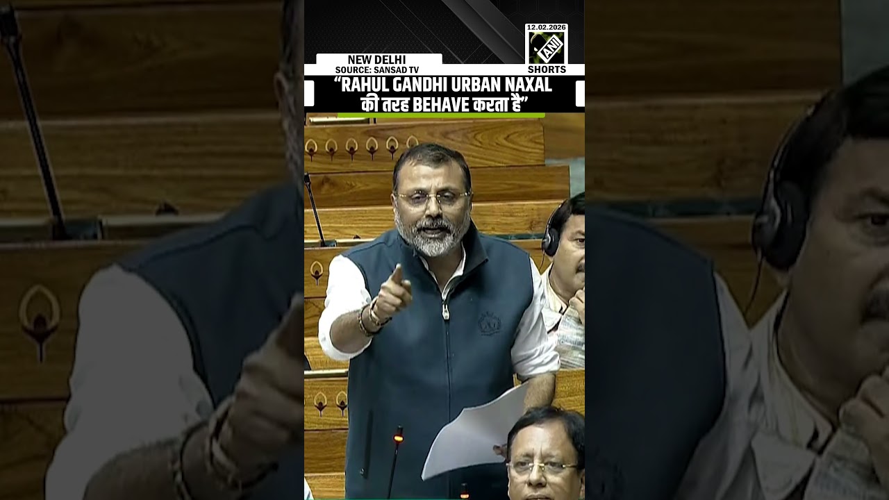 &ldquo;Urban Naxal की तरह Behave करता है&hellip;&rdquo; Nishikant Dubey blasts Rahul Gandhi in LoK Sabha