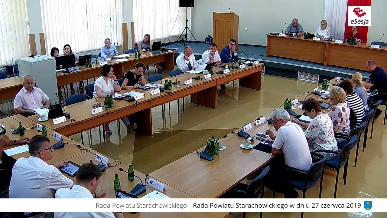 X Sesja Rady Powiatu w Starachowicach 27.06.2019r.