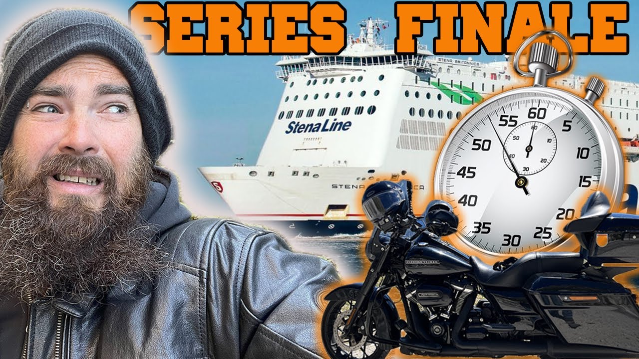 Hungover MOTORCYCLE RACE to Catch My Ferry Home | Series Finale