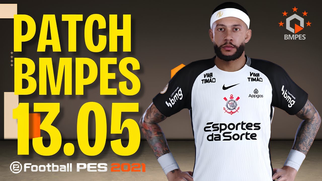 PATCH BMPES 13.05 / NOVAS FACES / KITS / TRANSFERÊNCIAS / BRASILEIRÃO SÉRIE C - PATCH BMPES PES 2021