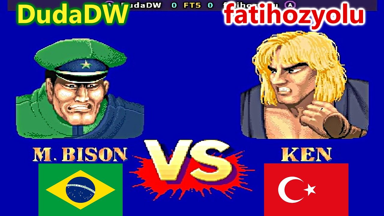 Street Fighter II': Champion Edition - DudaDW vs fatihozyolu FT5