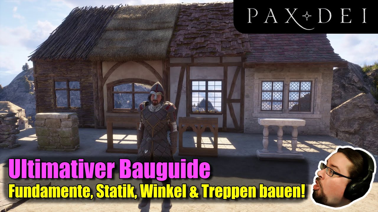 Pax Dei: Ultimativer Bauguide – Fundamente, Statik, Winkel & Treppen bauen!