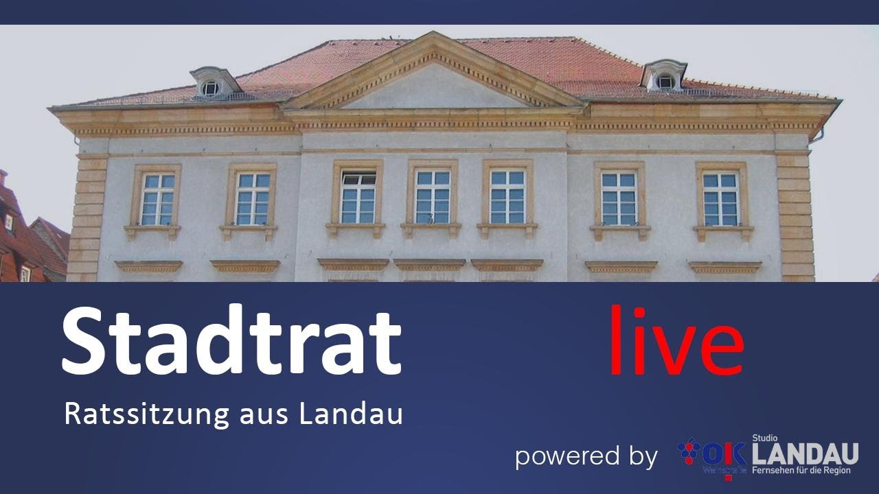 15. Sitzung des Landauer Stadtrates - 16. Dezember 2025
