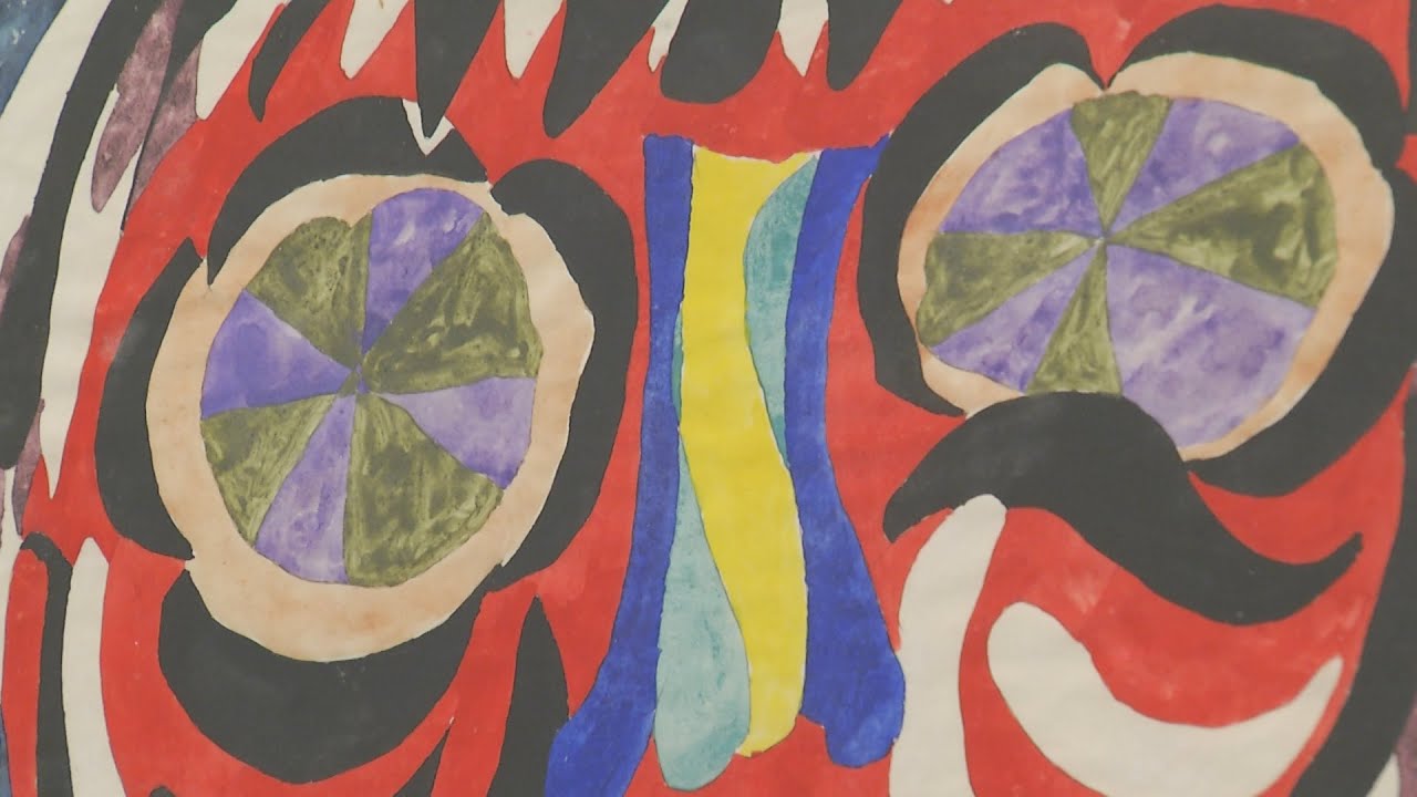100 Jahre alte Kunst von psychisch kranken Menschen - 