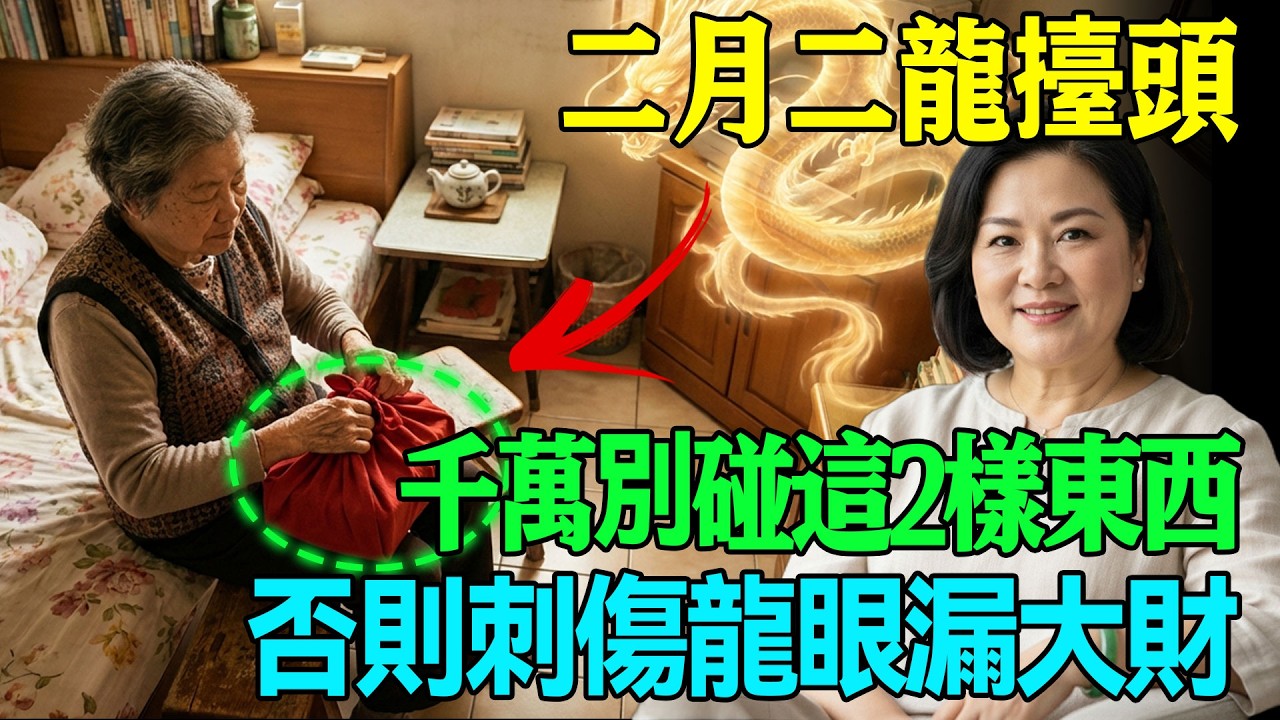 二月二龍抬頭！千萬別碰「這2樣東西」！小心刺傷龍眼漏大財，家和萬事興必看禁忌！#龍抬頭 #引錢龍 #剃龍頭
