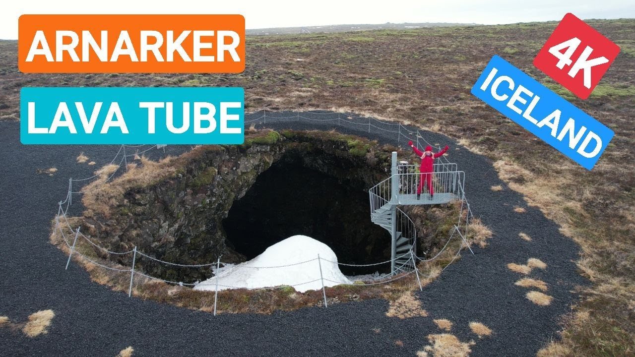 Arnarker Lava Tube from 5200 yrs 🌎  Iceland Unexplored in 4K