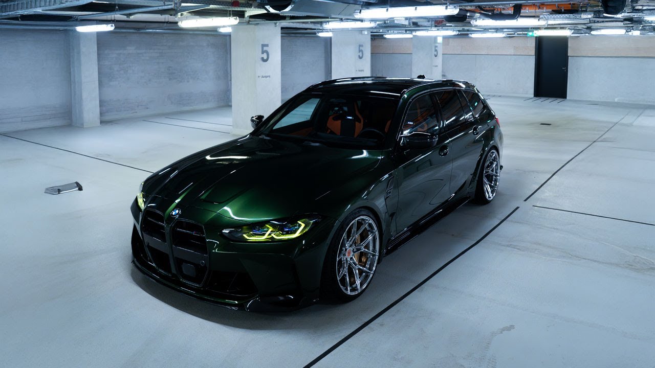 Verde Ermes BMW M3 Touring | 4K Cinematic