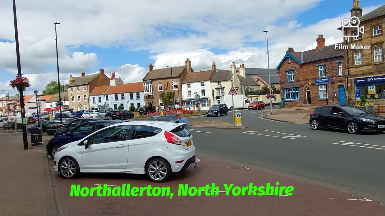 Northallerton in Yorkshire, a walk around