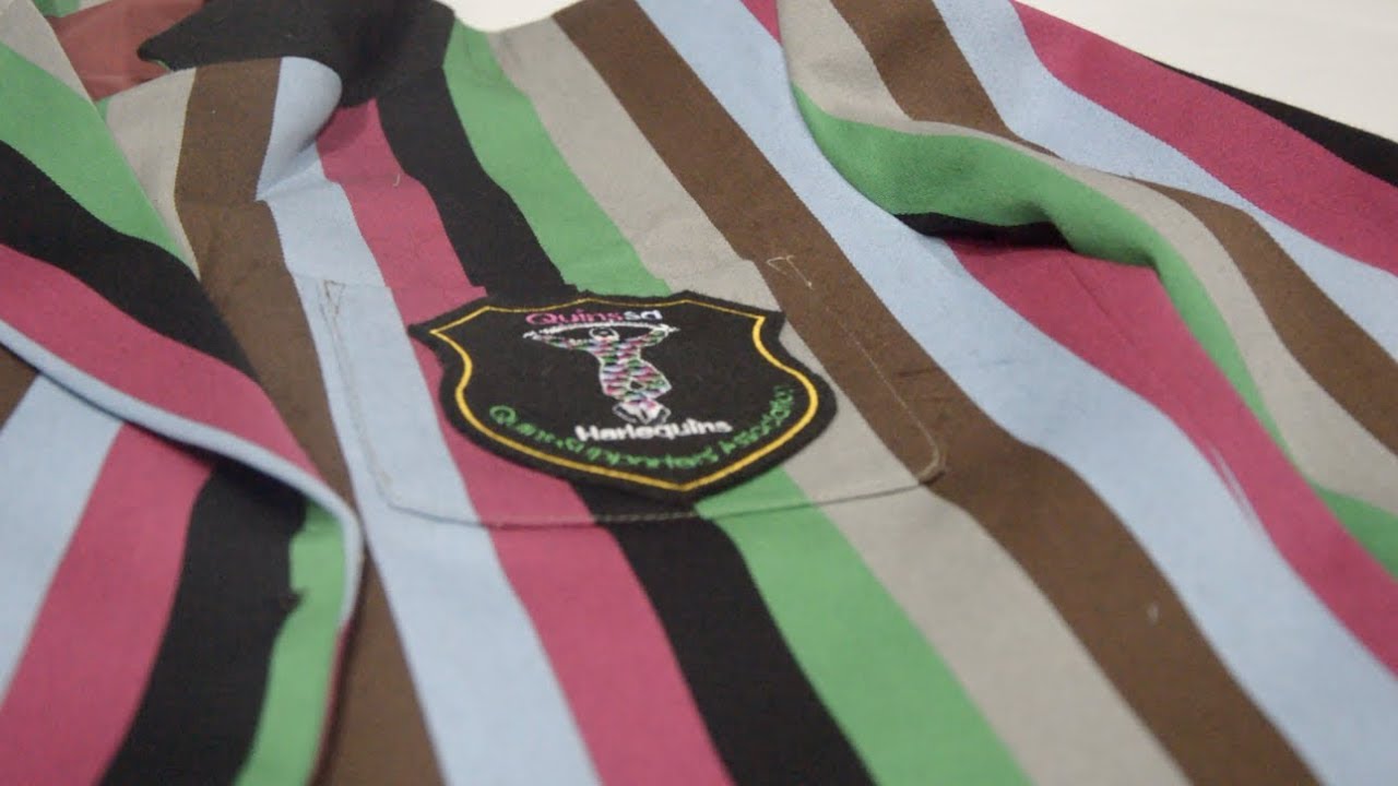 How to stitch a badge onto a blazer