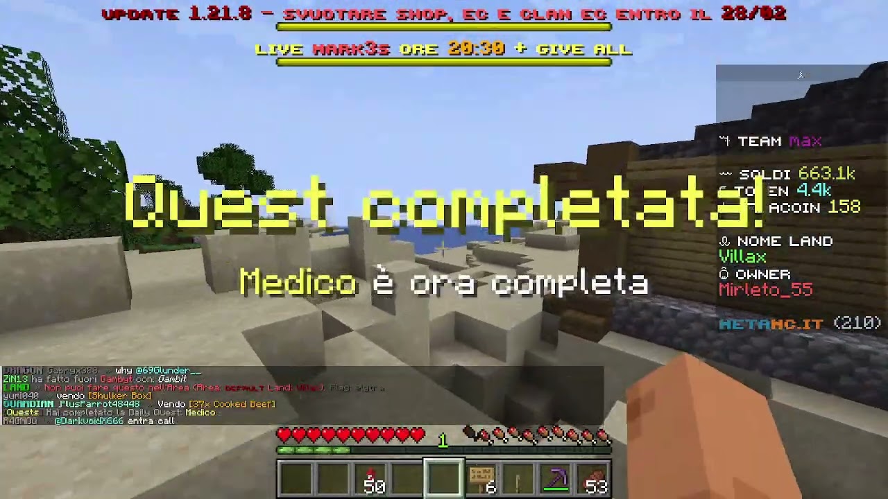 #minecraft esplorazione mondo