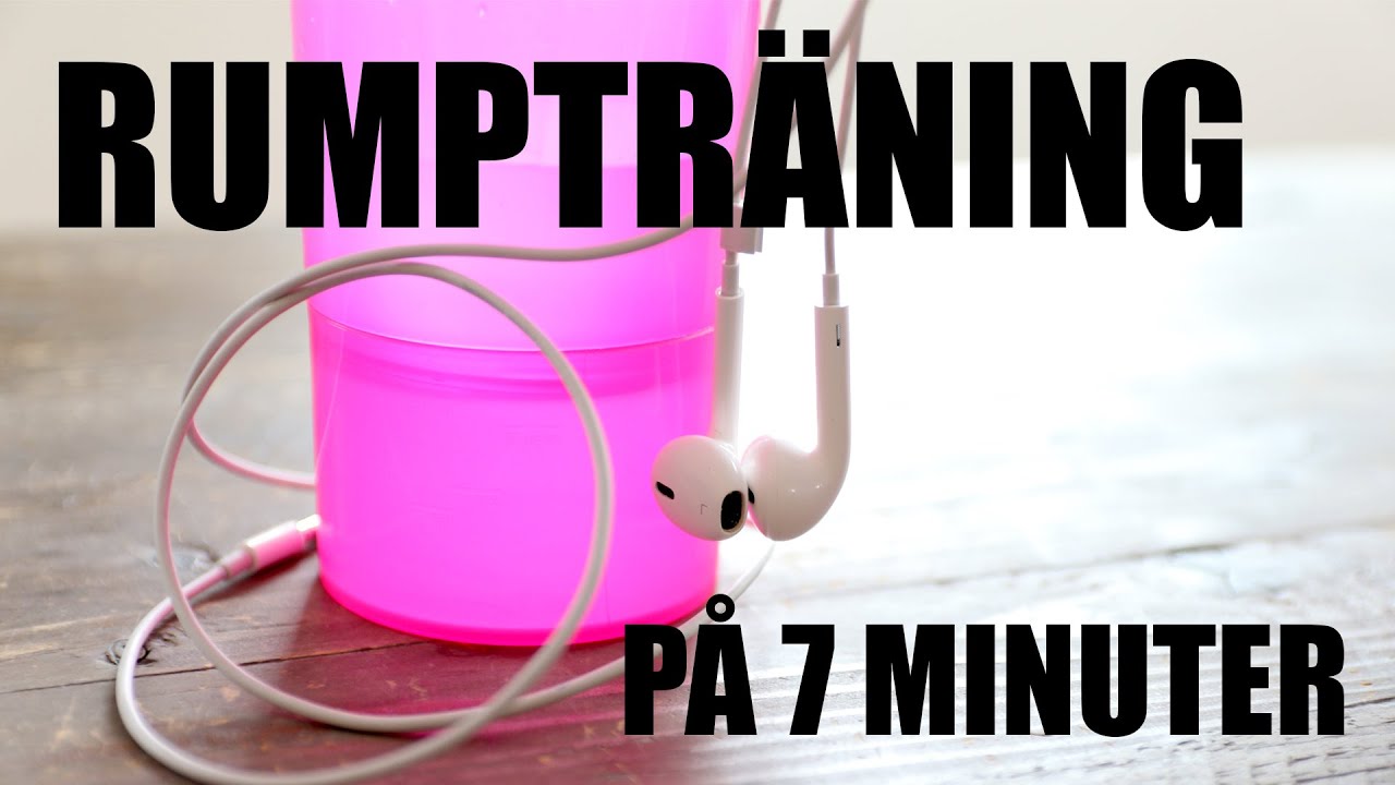7 MINUTER BEN & RUMPA - stärk upp med detta effektiva pass
