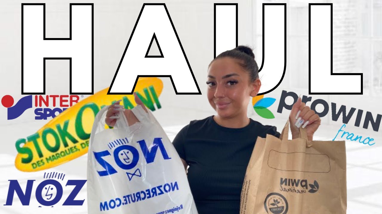 HAUL MES DERNIERS ACHATS | NOZ, STOKOMANI, INTERSPORT, PROWIN,… 🛍️