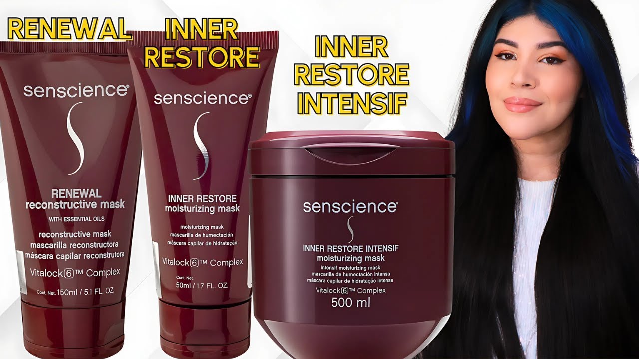❤️SENSCIENCE GUIA DAS MÁSCARAS: Pra que serve Inner Restore Intensif, Inner Restore e Renewal