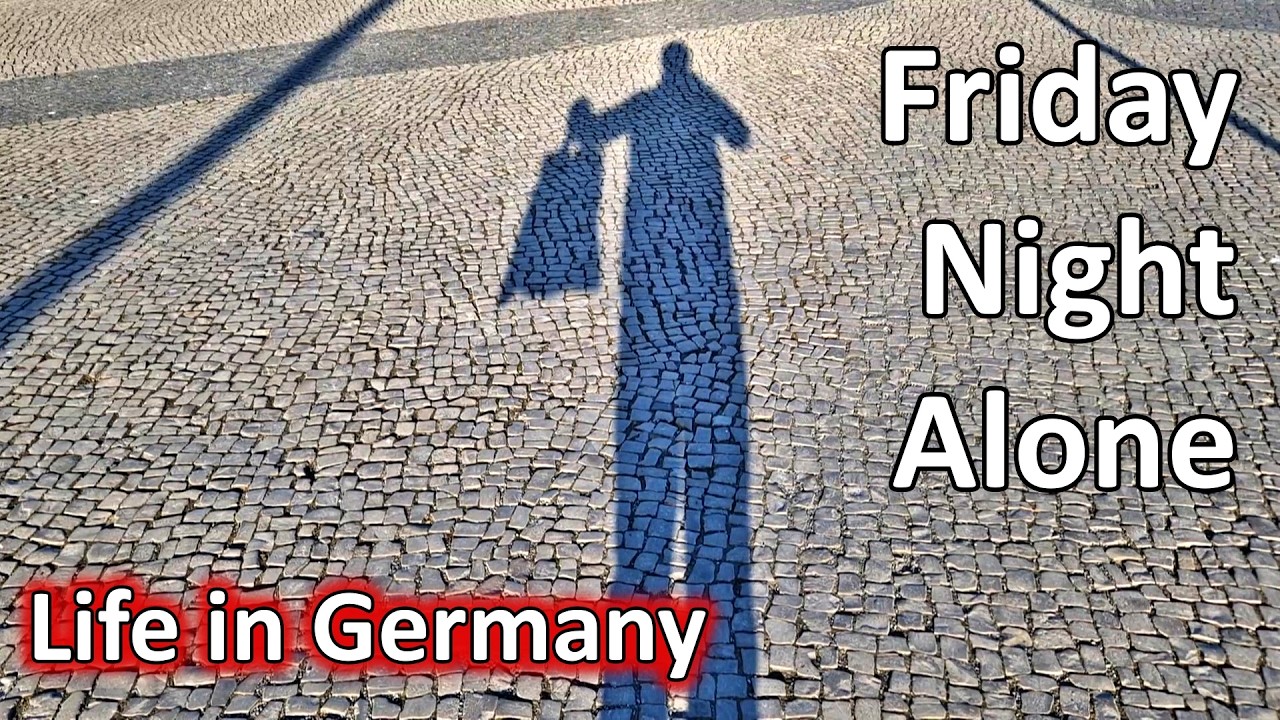 Friday Night Alone - City Walk to Bourne Supremacy filming location & fresh bread | Life in Germany