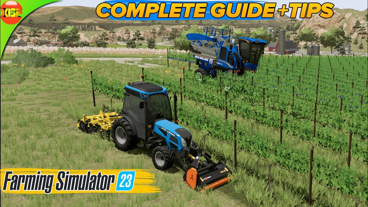 Complete Guide! How to Grow Grapes with Shortcuts and Tips in Farming Simulator 23