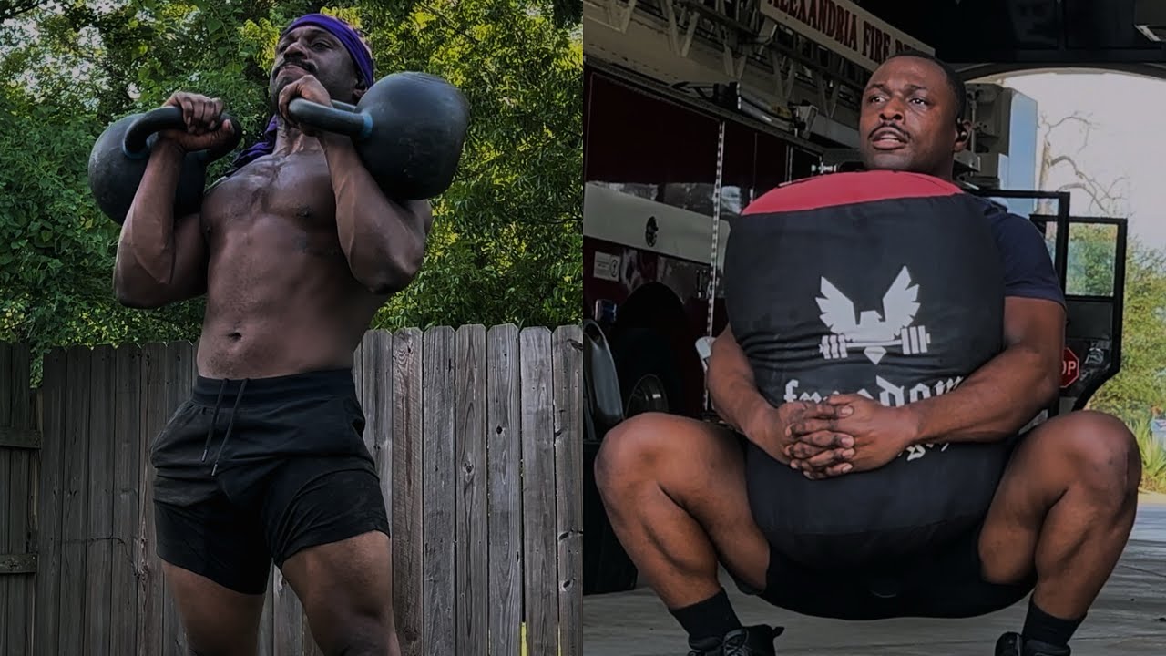 Sandbag, Kettlebell & Bodyweight Routine [SIMPLE]