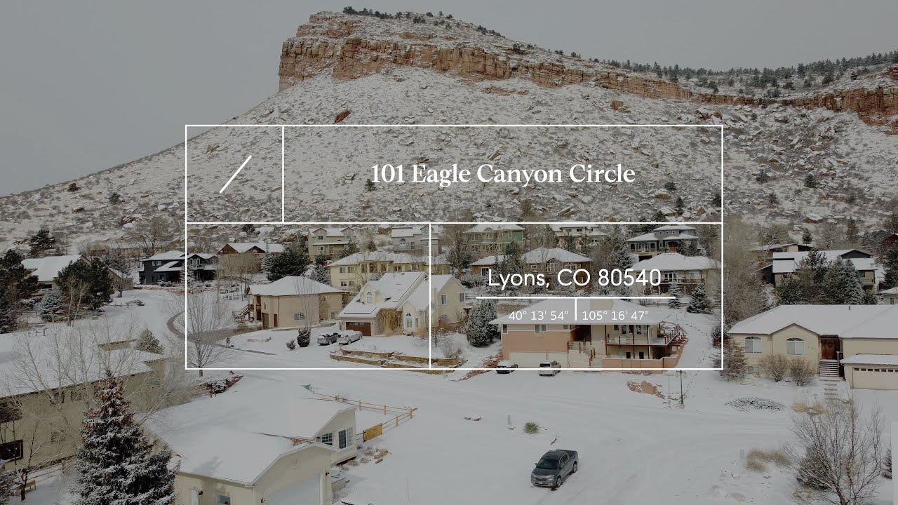 101 Eagle Canyon Circle, Lyons, CO 80540