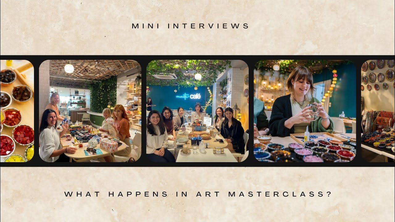 What happens in Art Masterclass?
