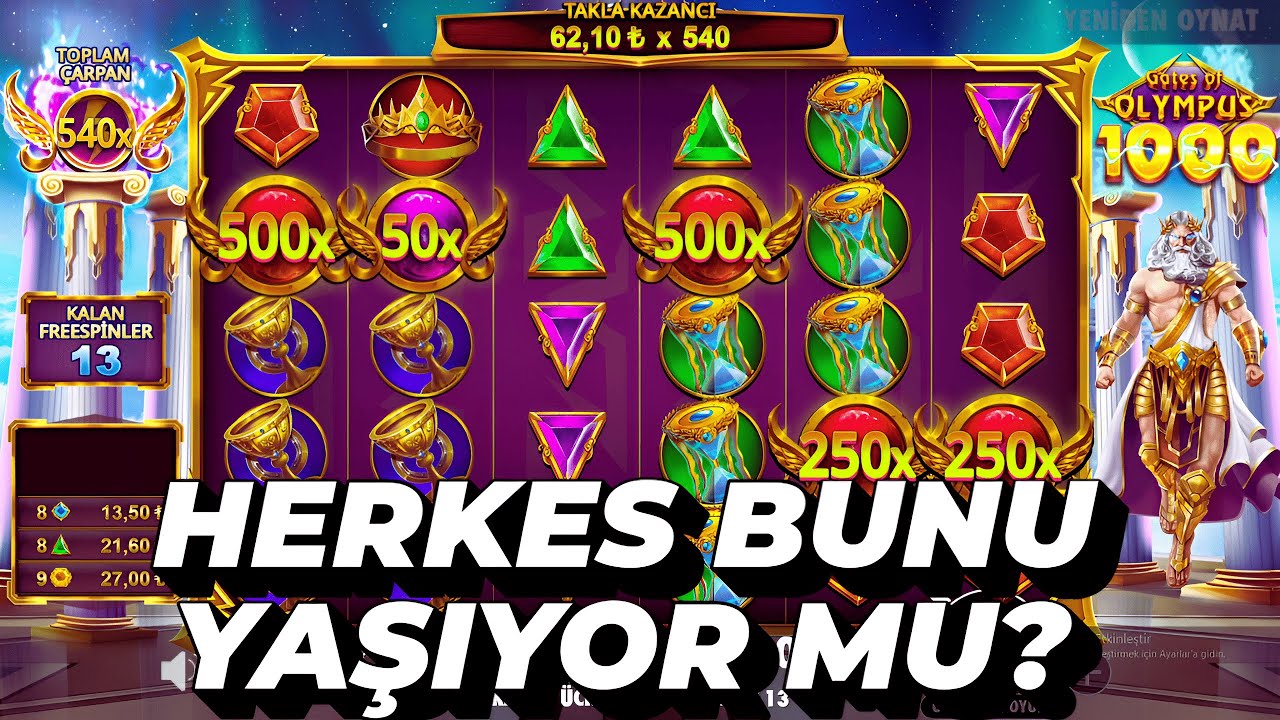 🎁 SLOT OYUNLARI ⚡ GATES OF OLYMPUS SUPER SCATTER 2X SORUNSALI!