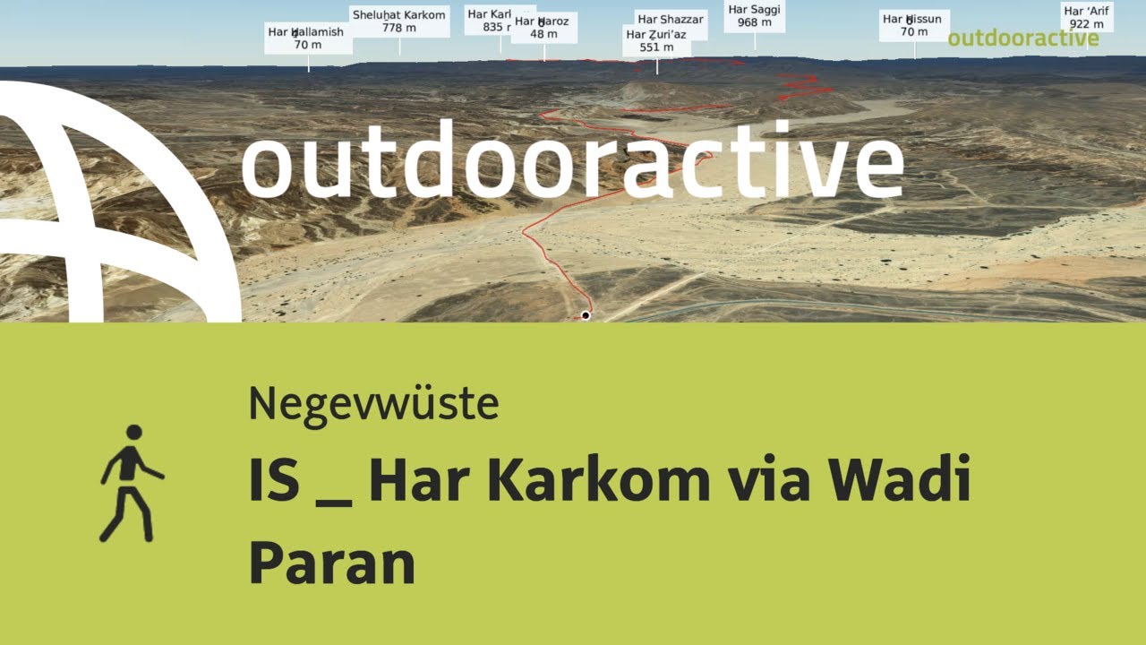 IS _ Har Karkom via Wadi Paran