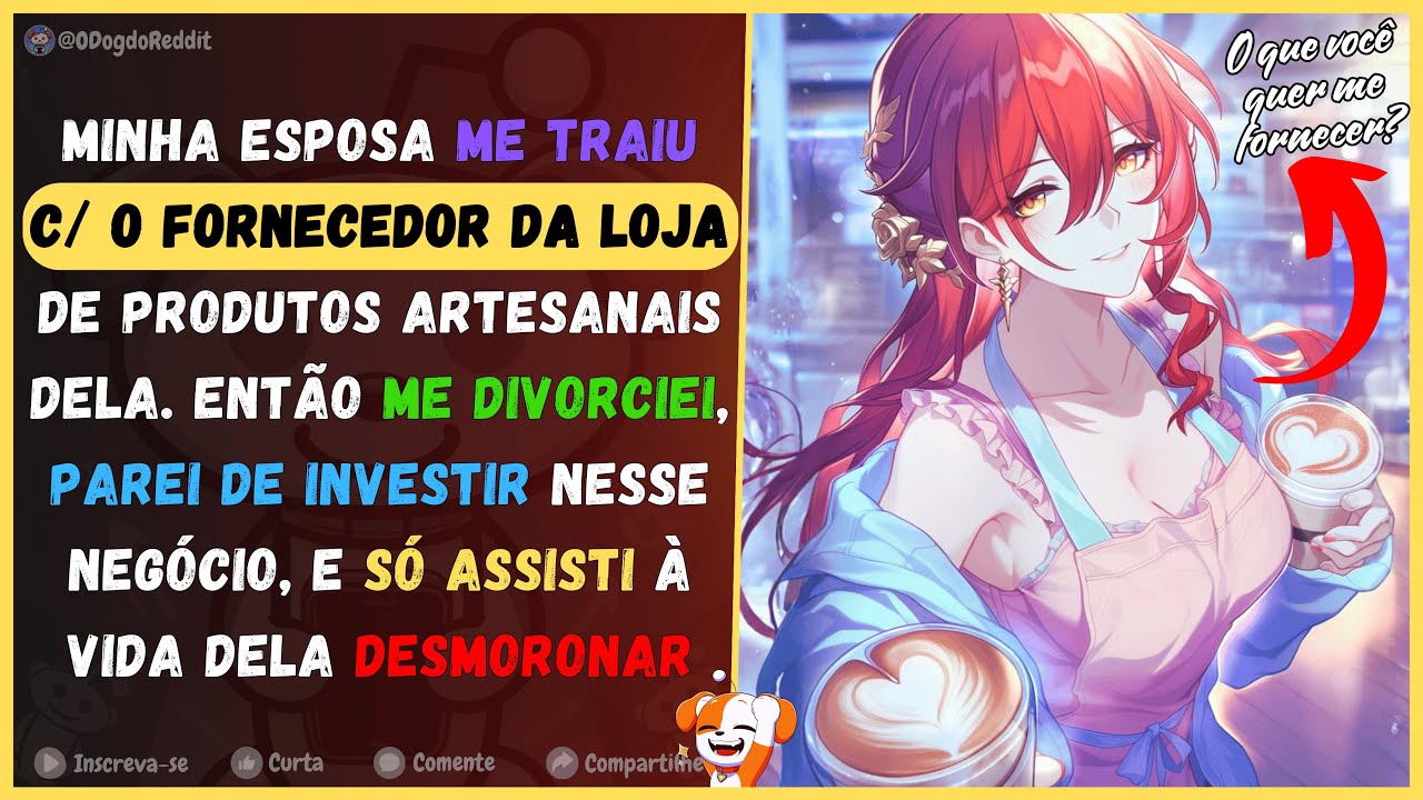 Esposa me traiu com o fornecedor da loja de produtos artesanais dela. Me divorciei e só assisti à...