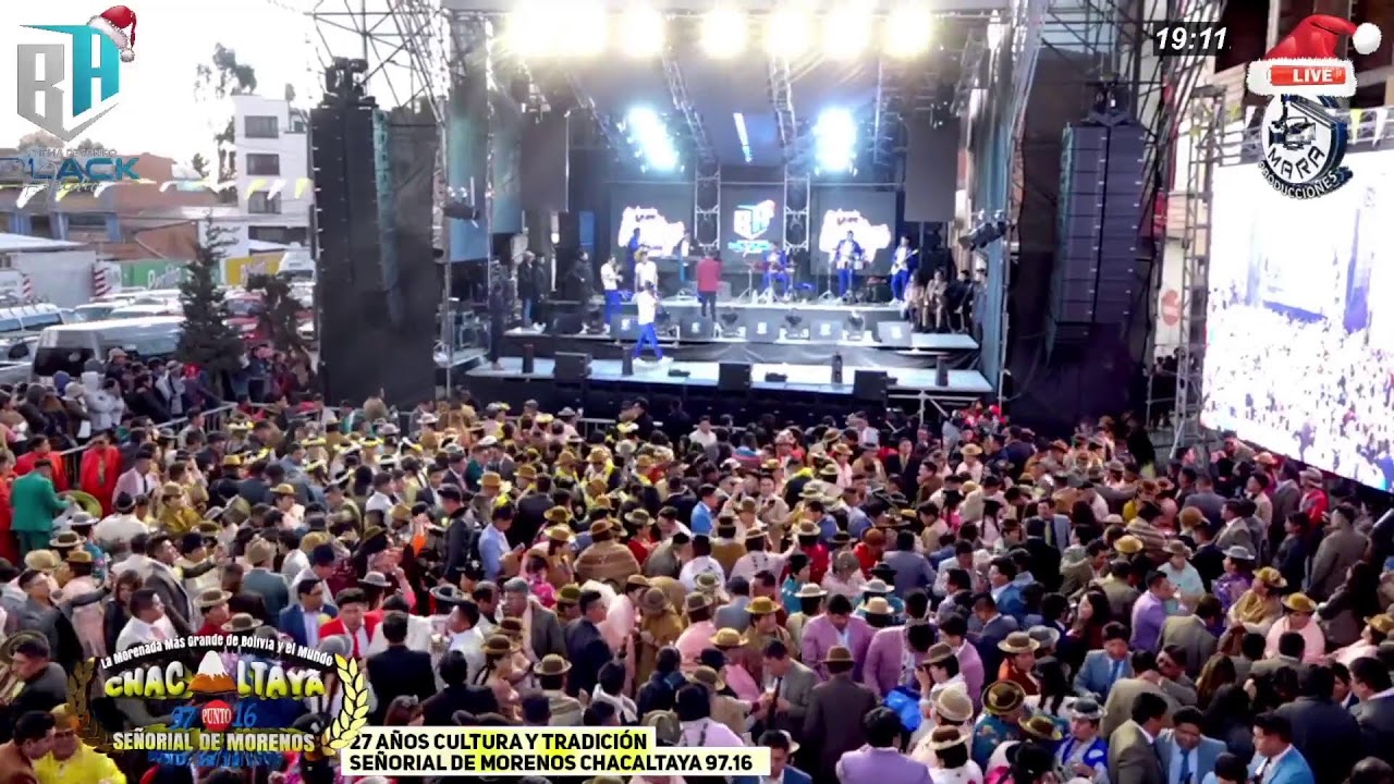 RUSSKAYA EN VIVO 27 Aniversario de la Morenada más Grande del Mundo Chacaltaya 97.16