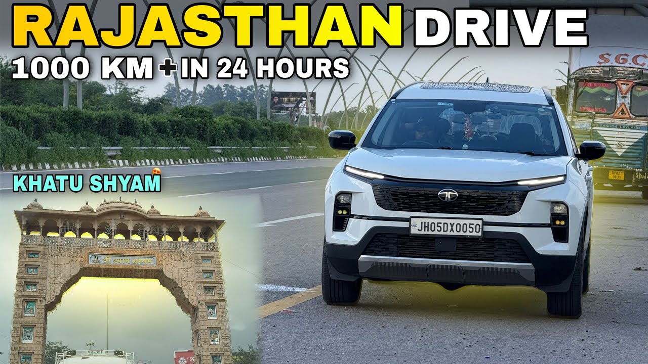 Drive To Rajasthan in 24 Hours with Tata Safari | Khatu Shyam | SP Bustle