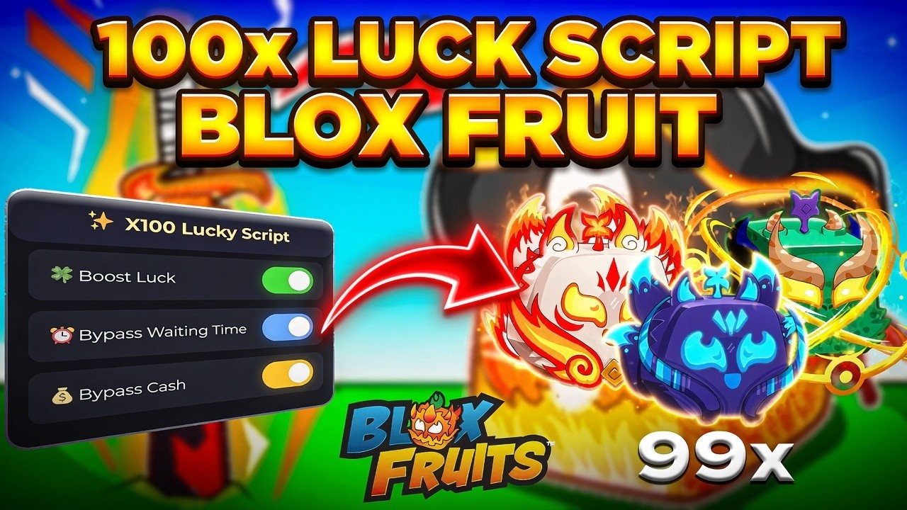 😈 Blox Fruits 100X Luck Script 2026 | Massive Luck Boost + Easy Mythicals | No Key Free