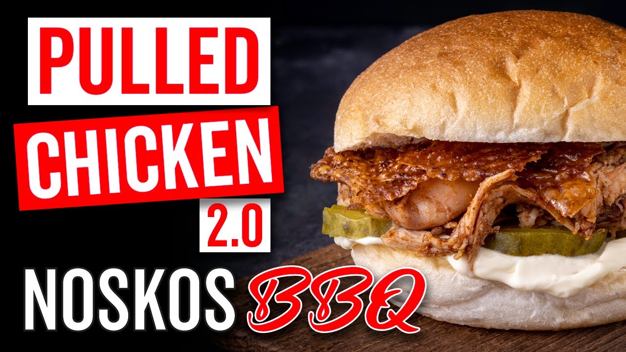 PULLED CHICKEN 2.0 - met een super krokant vel!