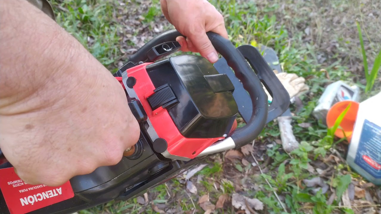 Clase 1 - Cómo arrancar tu motosierra