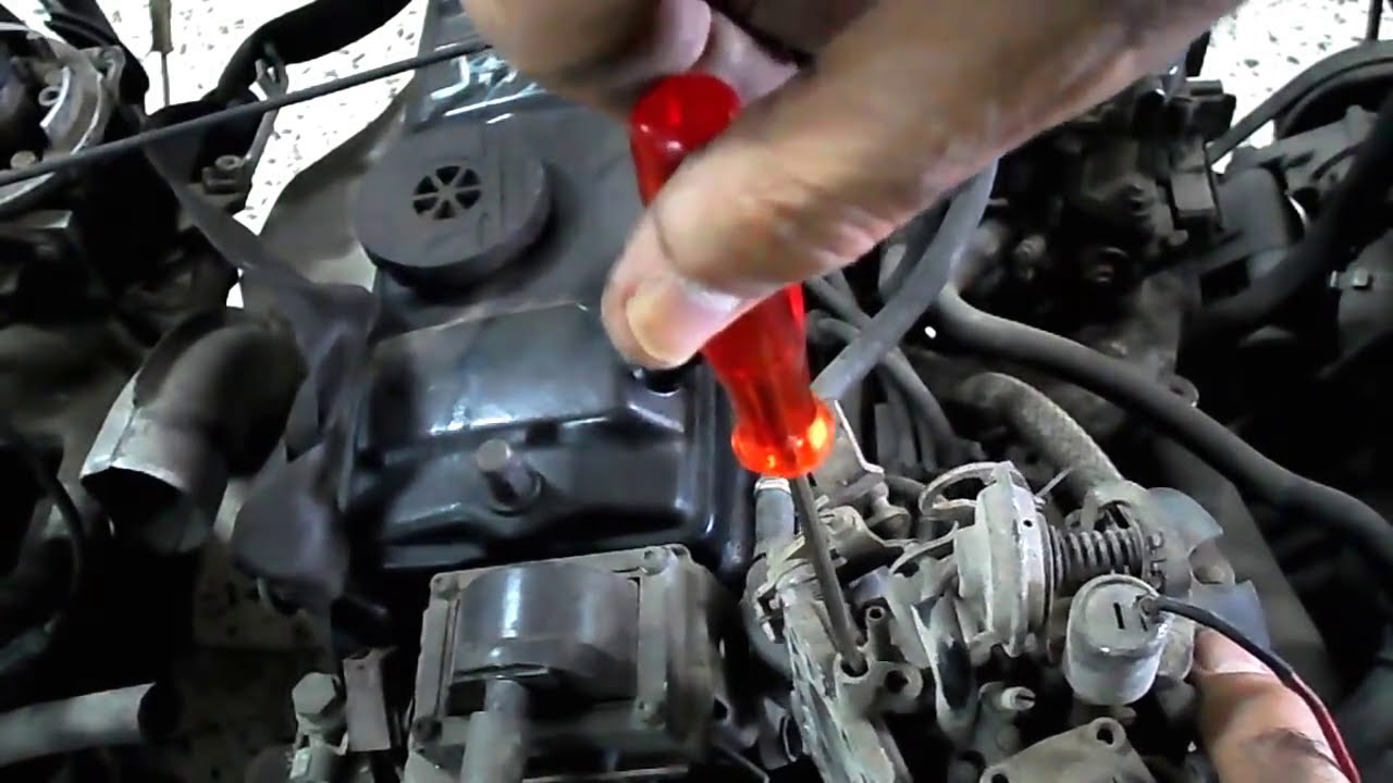 تعديل كربرتور 106-205- - Rglage carburateur - motor