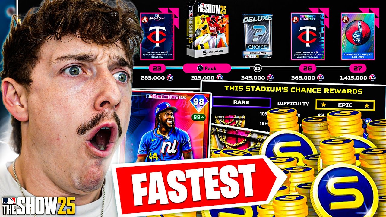 The FASTEST Stub making method in MLB The Show 25! (updated)