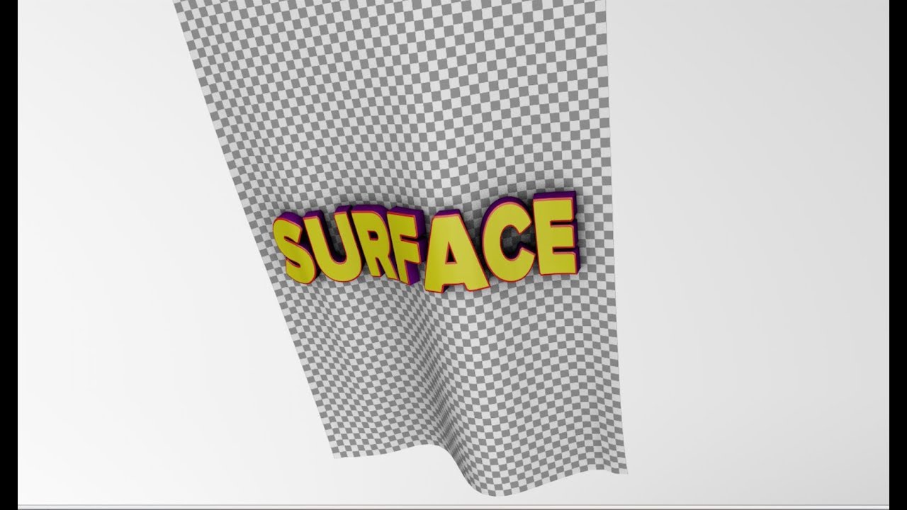 How to Deform Text on waving Surface in Cinema 4D Tutorial