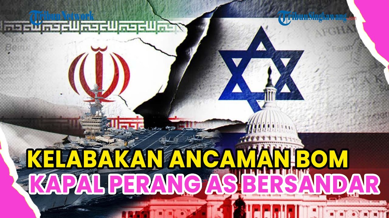 🔺UPDATE❗KAPAL PERANG AS BERSANDAR LINDUNGI ISRAEL, KELABAKAN ANCAMAN DIBOM IRAN