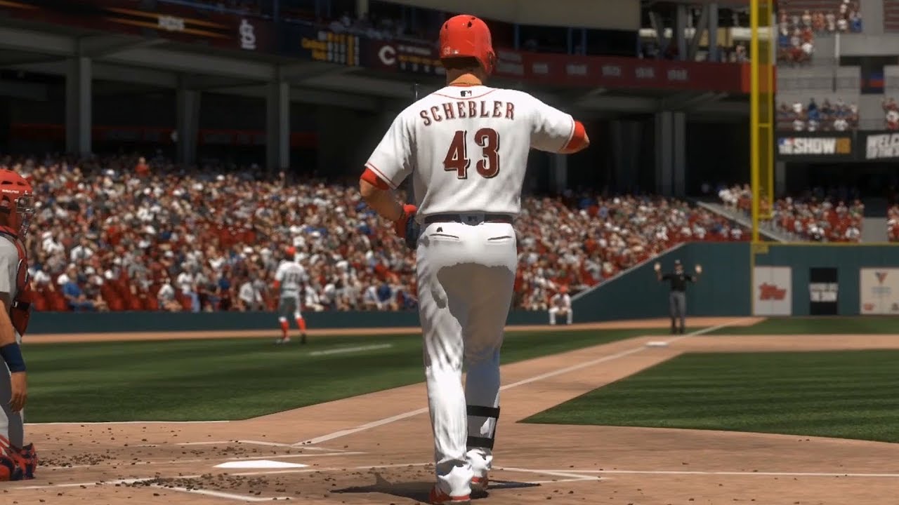 MLB The Show 18 - Cincinnati Reds vs St. Louis Cardinals - Gameplay (PS4 HD) [1080p60FPS]