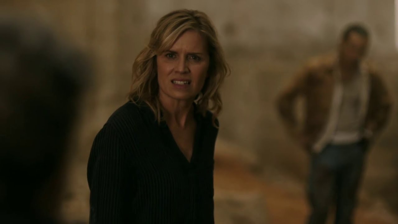 Fear The Walking Dead S3E15 - Madison kills Troy | Dam scene