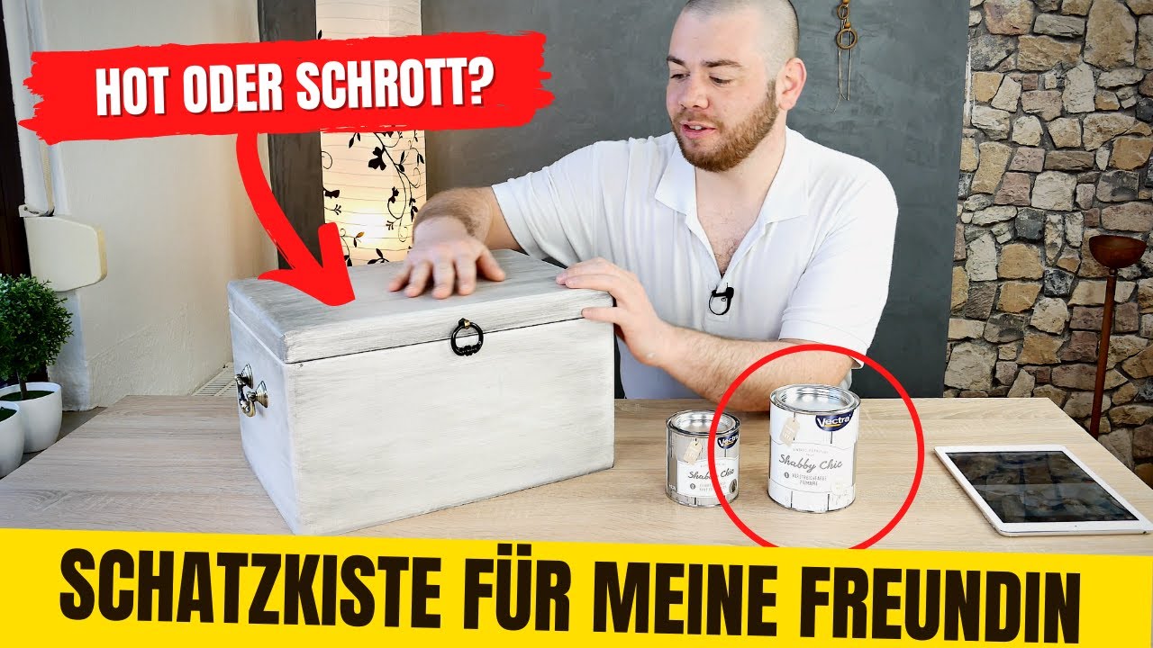 Shabby Chic Effekt-Farbe von VECTRA | Wie streiche ich Möbel im Vintage Look