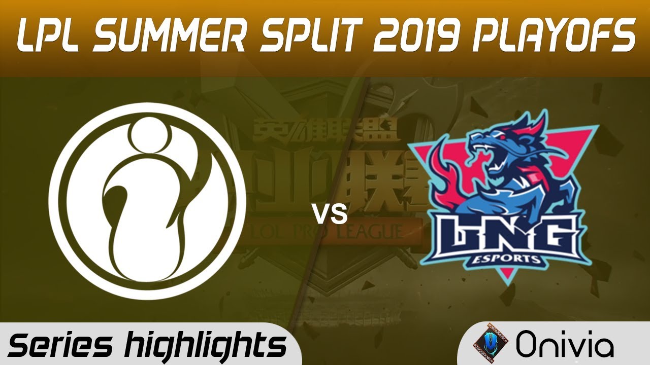 IG vs LNG Highlights All Games LPL Summer 2019 Playoffs Invictus Gaming vs LNG Esports LPL Highlight