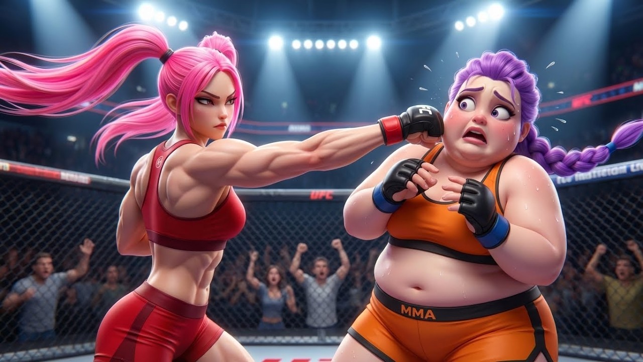 OMG 😱 FAT RUMI vs MIRA MMA FIGHT| Who Will Win? 🏆 | KPOP Demon Hunters