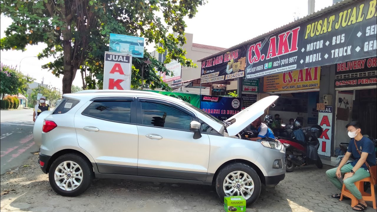 FORD ECOSPORT GANTI AKI MERK AMARON HI LIFE || CS AKI