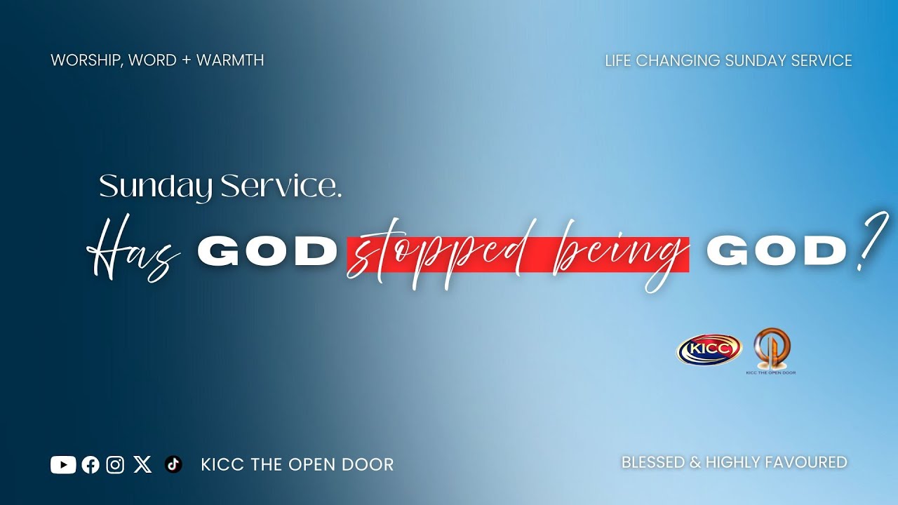 Sunday Holy Communion Service | Has GOD Stopped Being GOD? | 1st February 2026