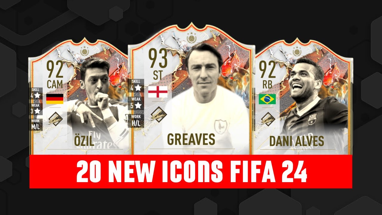 20 NEW ICONS wishlist | FIFA 24 | EA Sports FC 24