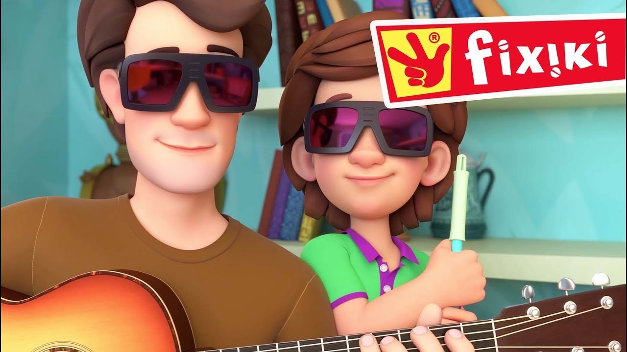 Desene cu Fixiki | Simka și Chitara - Desene animate educative pentru copii