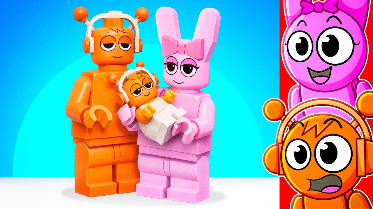 WE TURNED INTO LEGO BABYSITTERS..??