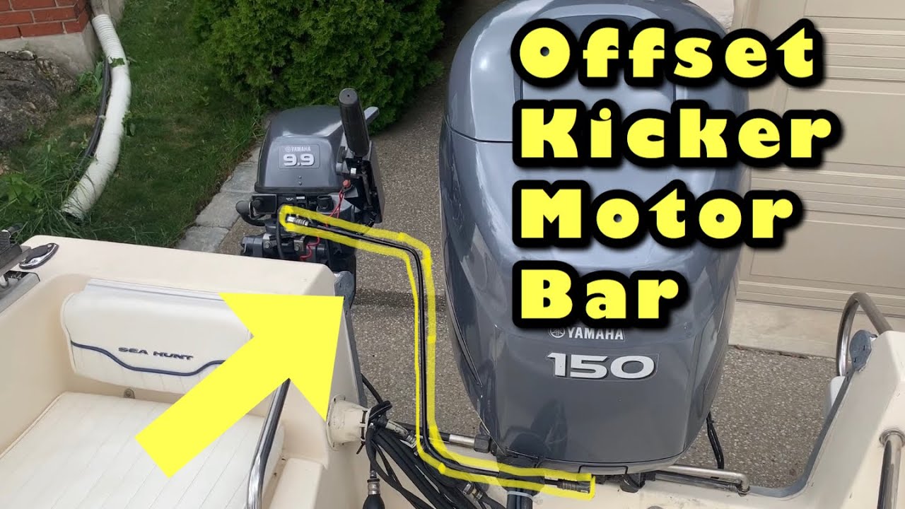 How to Make a Steering Bar for Kicker Motor