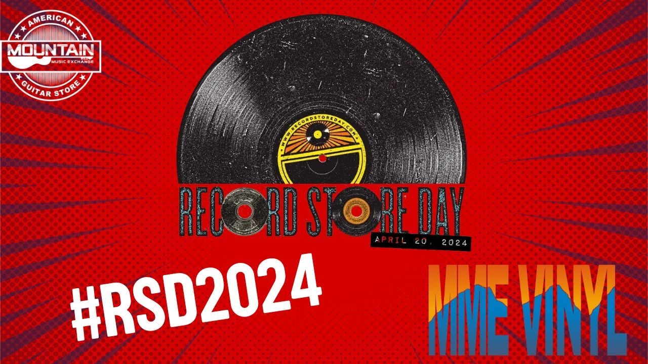 Record Store Day April 20, 2024 RSD @ MME Vinyl