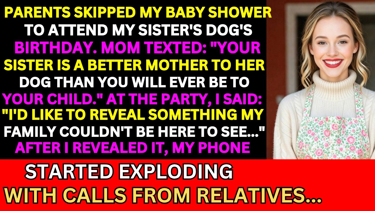 My Parents Refused To Attend My Baby Shower - I Called Them Out By Name