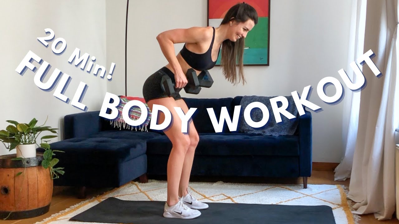 20 Min FULL BODY STRENGTH WORKOUT | Guided Anywhere Workout | Alexandra Templeton